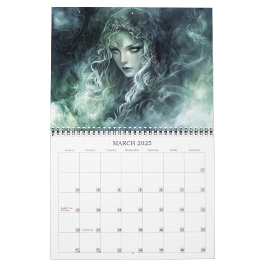 2026 Fantasy World 2 Fantasy Art Kalender (Mar 2025)