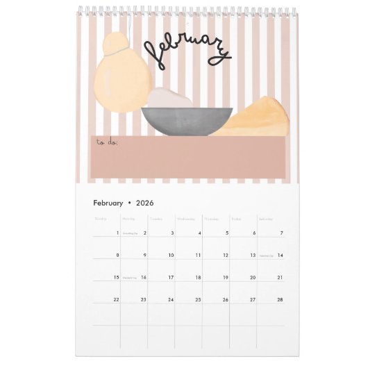 2026 Farmer's Market Calendar -  Kalender (Feb 2026)