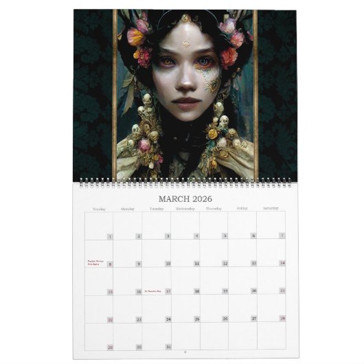 2026 Feeën & Fae 3 Fantasy Art Kalender (Mar 2026)