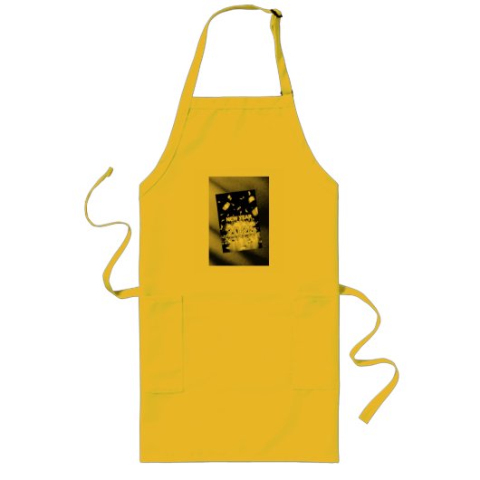 2026 Festive Custom Celebration Kitchen Apron Lang Schort (Voorkant)