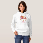 2026 Fiery Horse – Happy Chinese New Year Hoodie (Voorkant volledig)