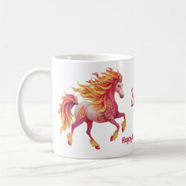 2026 Fiery Horse – Happy Chinese New Year Koffiemok