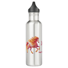 2026 Fiery Horse – Happy Chinese New Year Waterfles