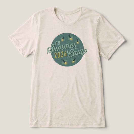 2026 Firefly Overhemd - Oatmeal Tri-Blend Shirt (Design voorkant)