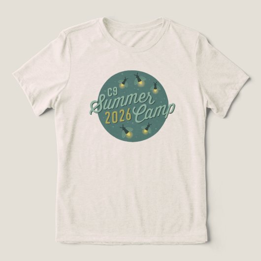 2026 Firefly-shirt - Oatmeal damesmodel Tri-Blend Shirt (Design voorkant)