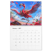 2026 Flamingo Flair Muurkalender Kalender (Feb 2027)