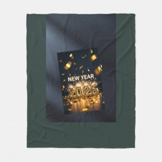 2026 Fleece Blanket - Custom Celebration Throw Deken