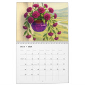2026 Floral  – Colorful Botanical Illustrations Kalender (Mar 2026)
