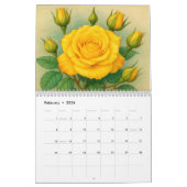 2026 Floral  – Colorful Botanical Illustrations Kalender (Feb 2026)