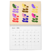 2026 Flower Art Calendar Kalender (Mar 2026)
