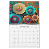 2026 Flower Magic 2 Gestileerde Bloemen Kunstkalen Kalender (Feb 2026)
