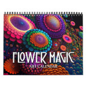 2026 Flower Magic Gestileerde Bloemen Kunstkalende Kalender (Hoes)