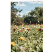 2026 Flowers Calendar (Images created by Grok) Kalender (Hoes)