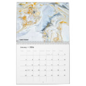 2026 Fluid Abstract Art Calendar Kalender (Jan 2026)