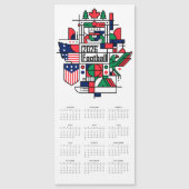 2026 Football Kalender Verenigde Staten, Canada (Voorkant)