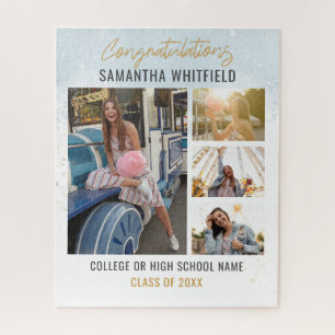 2026 Fotocollage Moderne Afstuderen Legpuzzel