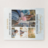 2026 Fotocollage Moderne Afstuderen Legpuzzel (Horizontaal)