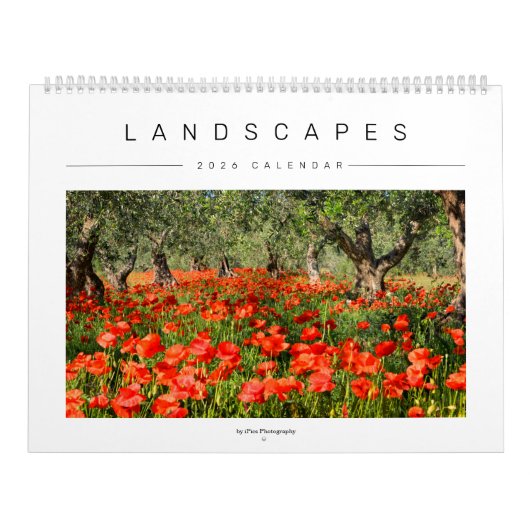 2026 Fotogenieke landschappen fine-art foto Kalender (Hoes)