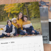 2026 Fotokalender 13 Foto's en aangepaste titel Kalender