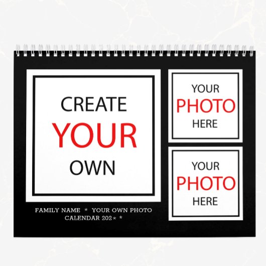 2026 Fotokalender gepersonaliseerd / Creëer Your O Kalender