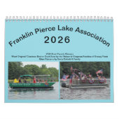 2026 Franklin Pierce Lake Kalender (Hoes)