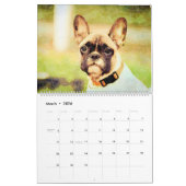 2026 Franse Bulldog Hond Mama Frenchie Liefhebbers Kalender (Mar 2026)