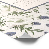 2026 Full Year Calendar Thistle Poster (Hoek)