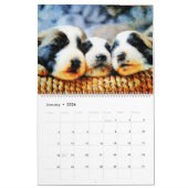 2026 Funny Lazy Sleepy Dog Puppy Antianxiety Gift Kalender (Jan 2026)