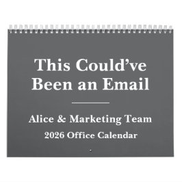 2026 Funny Office Meeting Madness Kalender