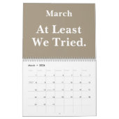 2026 Funny Office Minimalist Humor Kalender (Mar 2026)