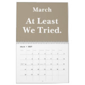 2026 Funny Office Minimalist Humor Kalender (Mar 2027)