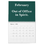 2026 Funny Office Sarcastic Quotes Kalender (Feb 2026)