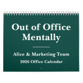 2026 Funny Office Sarcastic Quotes Kalender (Hoes)
