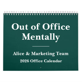 2026 Funny Office Sarcastic Quotes Kalender