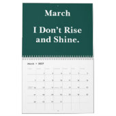 2026 Funny Office Sarcastic Quotes Kalender (Mar 2027)