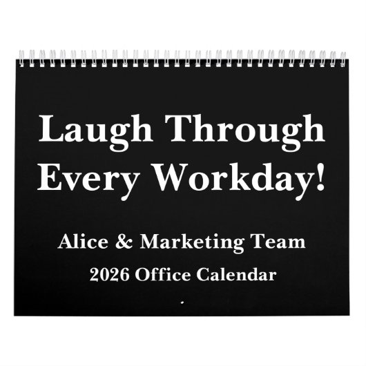 2026 Funny Office Wall Calendar Kalender (Hoes)