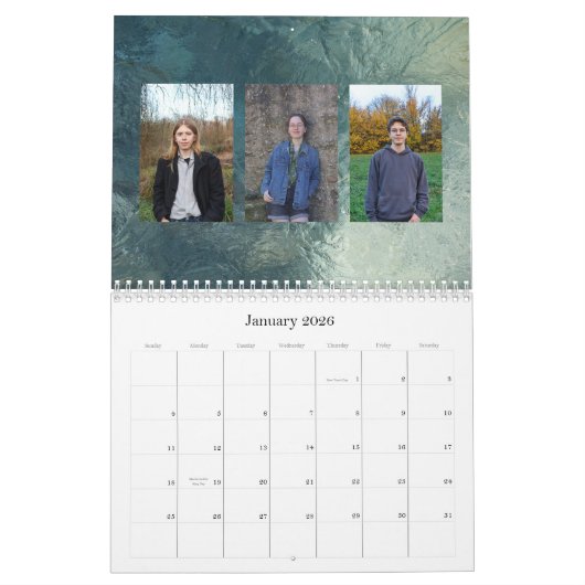 2026 Fuqua Family Calendar Kalender (Jan 2026)