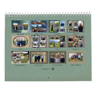 2026 Fuqua gezinskalender Kalender