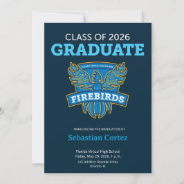 2026 FVHS Graduation Announcement (Dark) Aankondiging