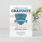 2026 FVHS Graduation Announcement (Light) Aankondiging (Staand voorkant)