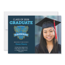 2026 FVHS Graduation Announcement w/ Photo (Dark)