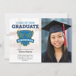 2026 FVHS Graduation Announcement w/ Photo (Light) Aankondiging