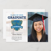 2026 FVHS Graduation Announcement w/ Photo (Light) Aankondiging (Voorkant / Achterkant)