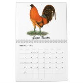 2026 Game Fowl Kalender (Feb 2027)