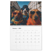 2026 Gangster Pup Kalender, Thug Dog Kalender (Feb 2026)