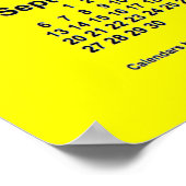 2026 Gele Kalender van Janz Print (Hoek)