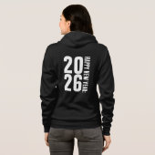 2026 Gelukkig Nieuwjaar-45345 Hoodie (Achterkant volledig)