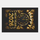 "2026 Gelukkig Nieuwjaar" Inpakpapier Vel (Voorkant 3)