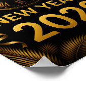 "2026 Gelukkig Nieuwjaar" Poster (Hoek)