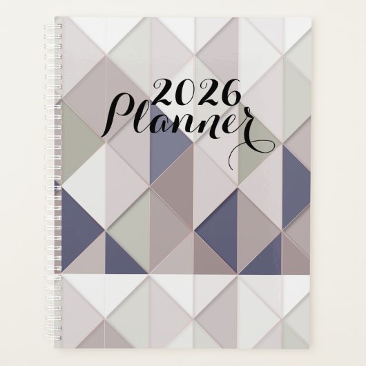 2026 Geometrisch ontwerp planner (Voorkant)